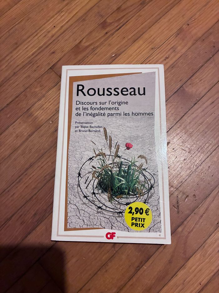 Discours sur l’origine et les fondements de l’inégalité parmi les hommes