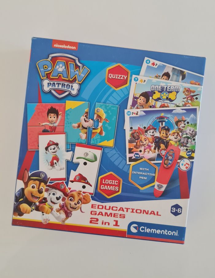 Jeu interactif Pat’Patrouille, état Neuf