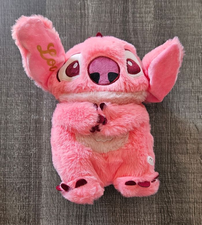 Peluche veilleuse musical stitch ou angel - photo numéro 2