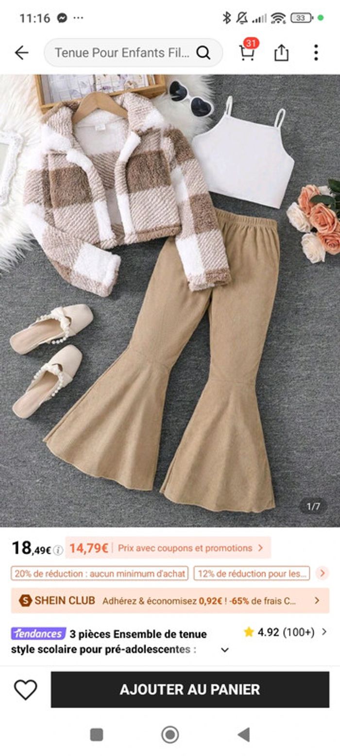 Pantalon large