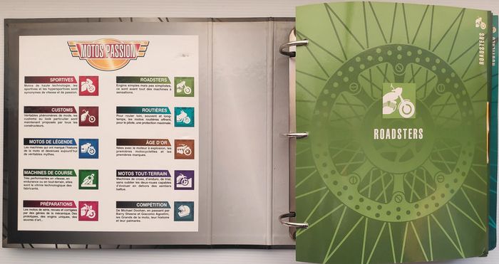 Classeur Motos Passion - Roadsters & Routières (217 fiches) - photo numéro 3