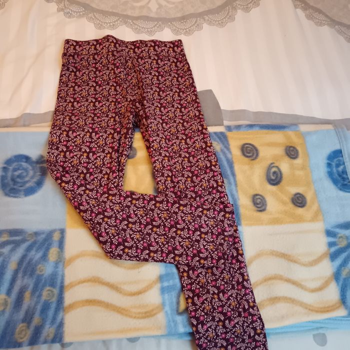 Legging fleurie