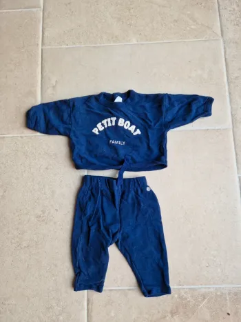 Ensemble petit bateau 6 mois