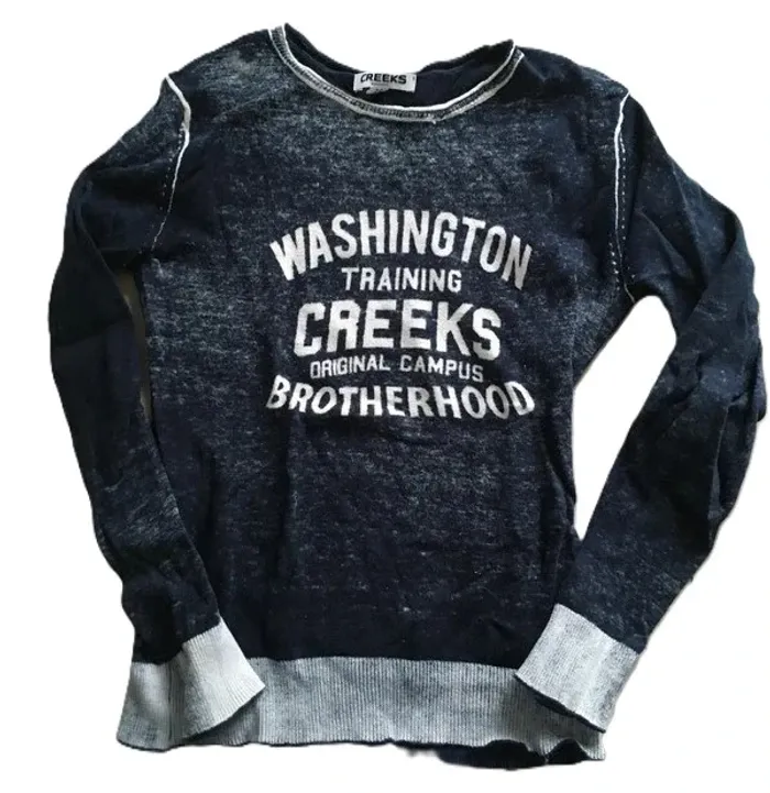 👕 T-shirt manches longues ou pull léger garçon – Creeks - photo numéro 2