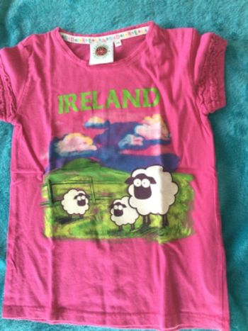 tee shirt tee-shirt manches courtes 7 / 8 ans tbe  craft wear