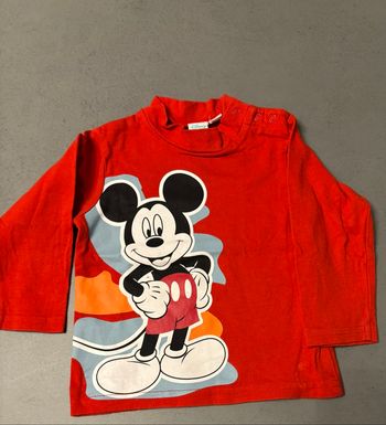 T shirt manches longues Mickey