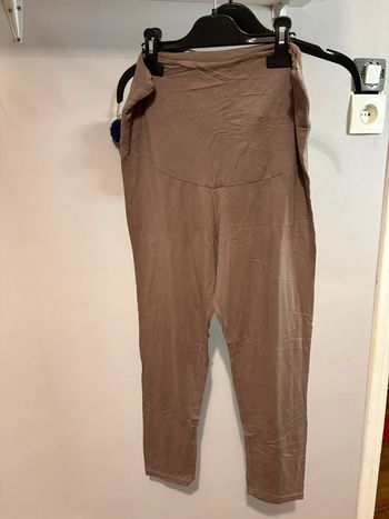 Legging grossesse court
