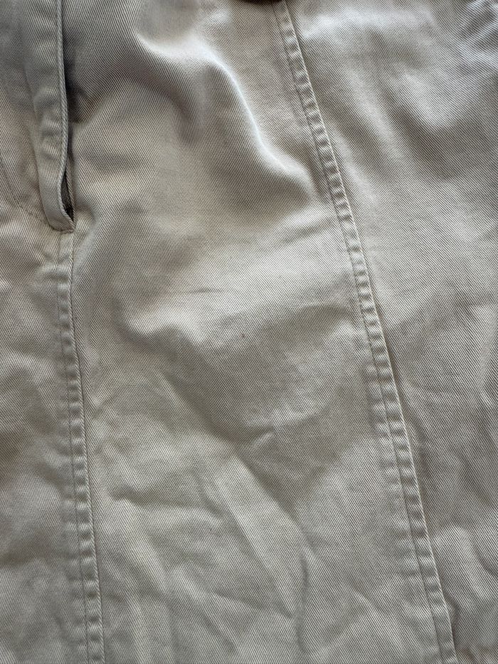 Jupe en jean courte beige marque Fluid taille 38 ( M ) - photo numéro 6