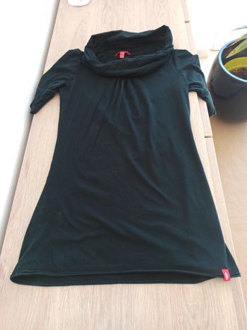 T-shirt tunique noir Esprit