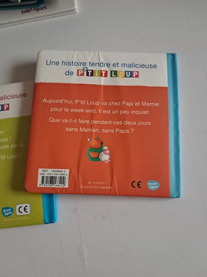 Lot 2 livres ptit loup - photo numéro 9