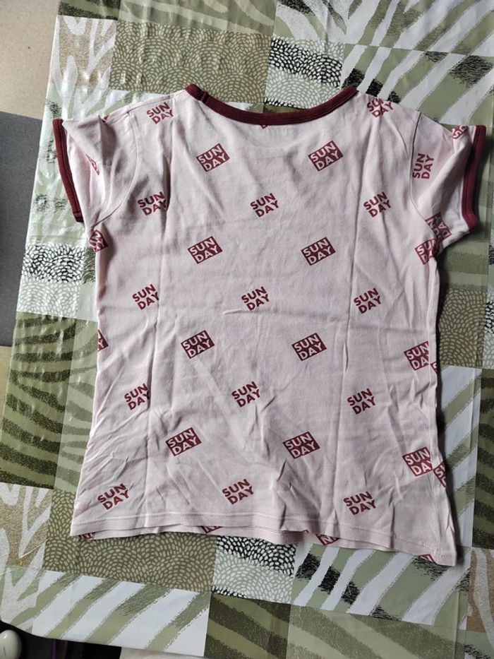 T-shirt manches courtes fille Gemo 14 ans - photo numéro 3