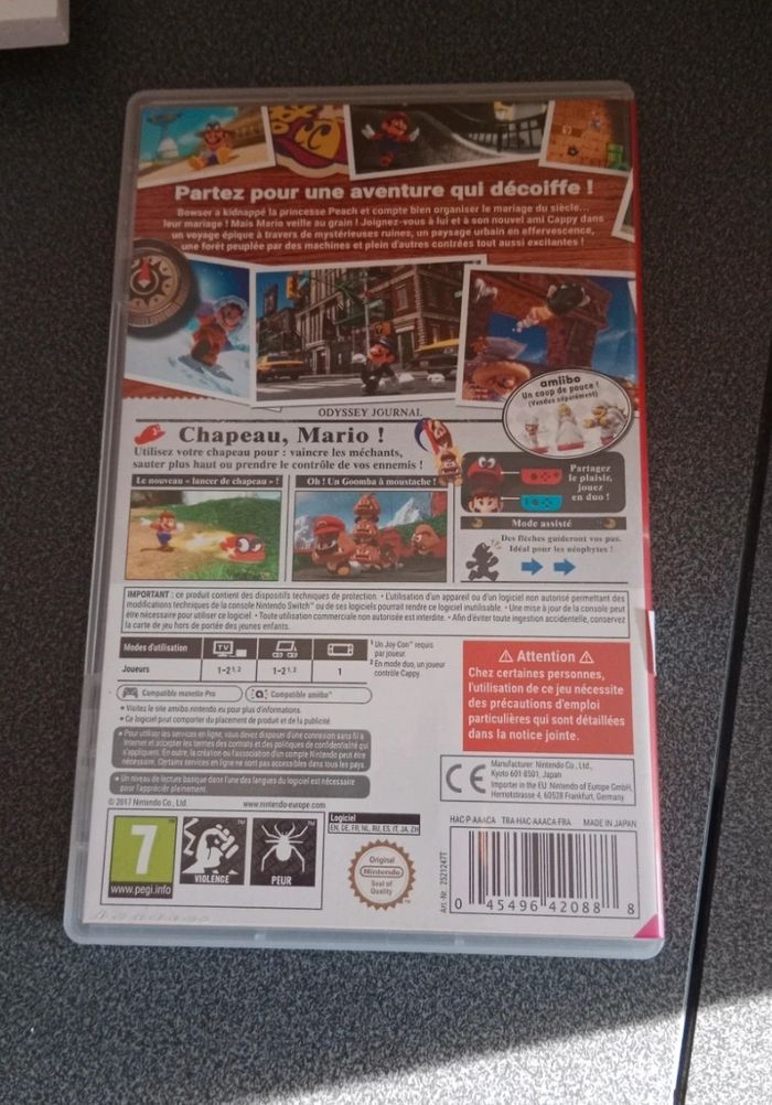 super mario odyssey - photo numéro 2