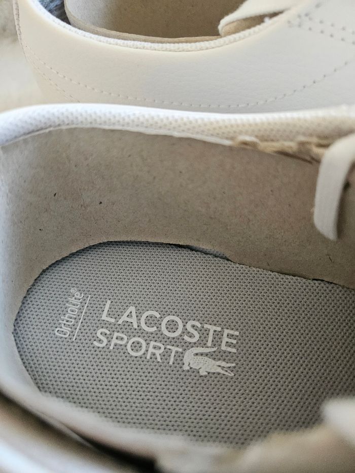Baskets 37 lacoste - photo numéro 3
