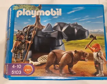 Playmobil "Hommes préhistoriques avec ours"