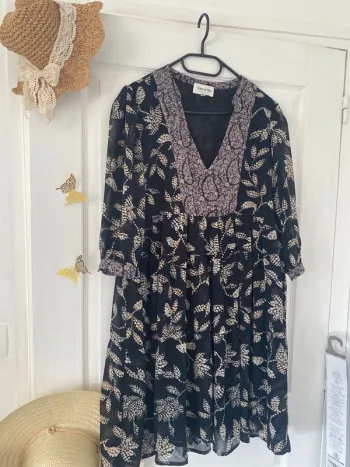 Robe manche trois quart