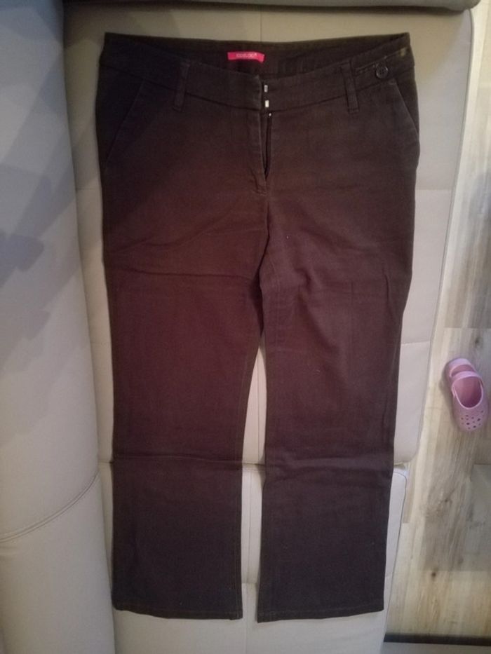 Jean brun stretch