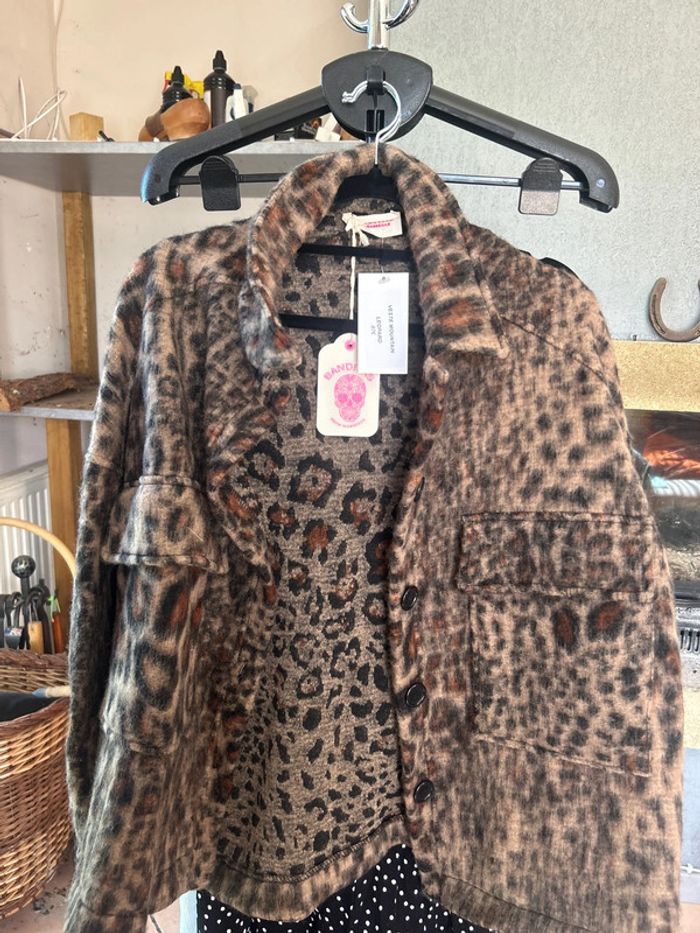 Veste léopard Keva Banditas