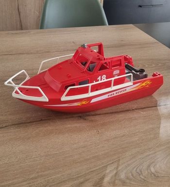 Bateau de pompier Playmobil