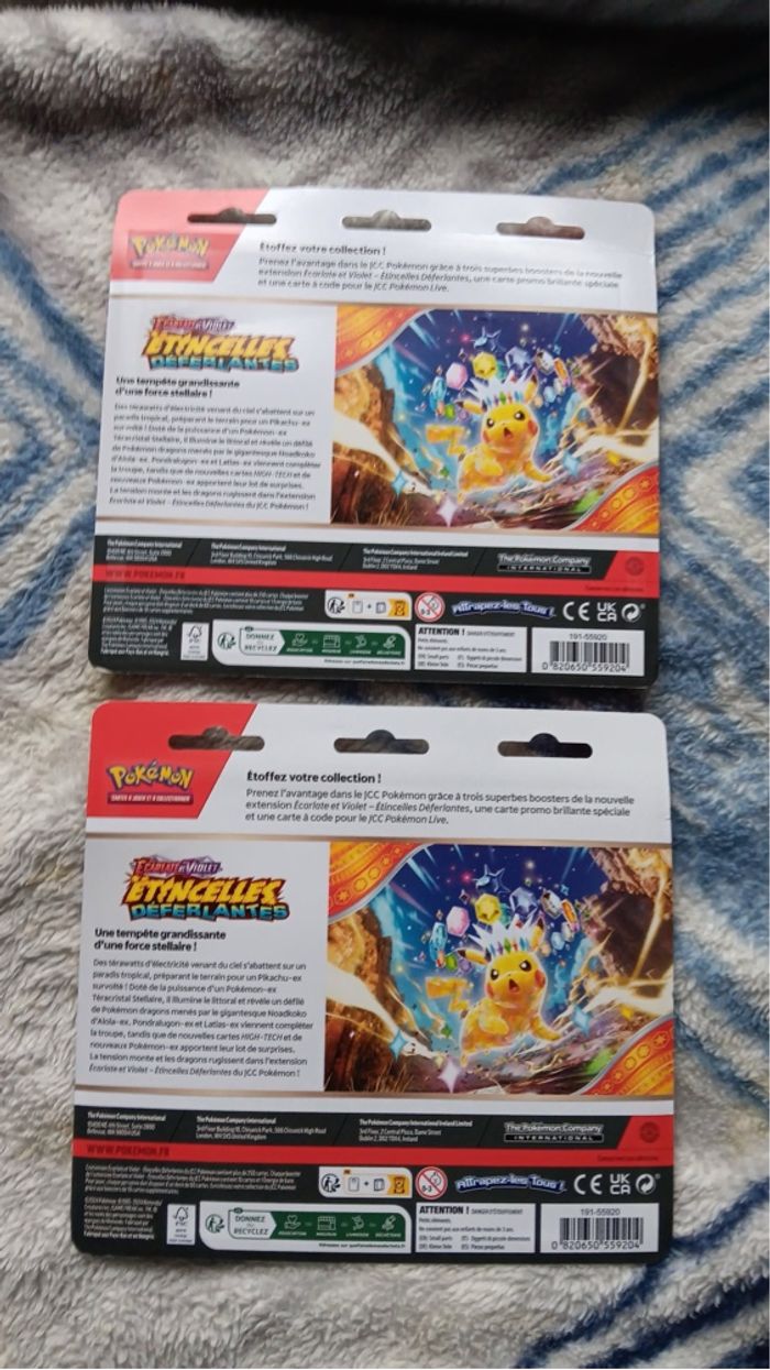 Lot 2 tripack ev8 étincelle déferlante - photo numéro 2