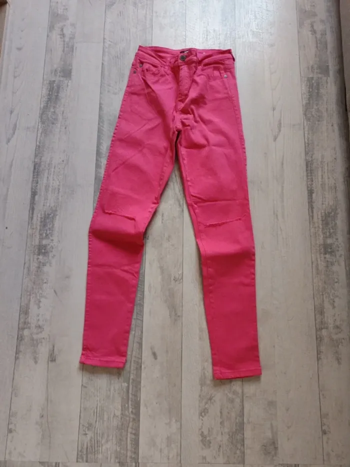 Jean rose femme