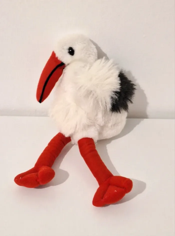 Peluche Cigogne