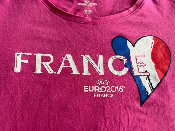 TEE shirt rose euro 2016 - photo numéro 2