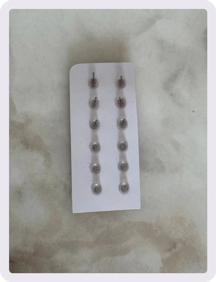 6 paires de boucles d’oreilles - photo numéro 2