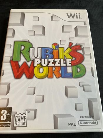 Rubik’s puzzle world wii