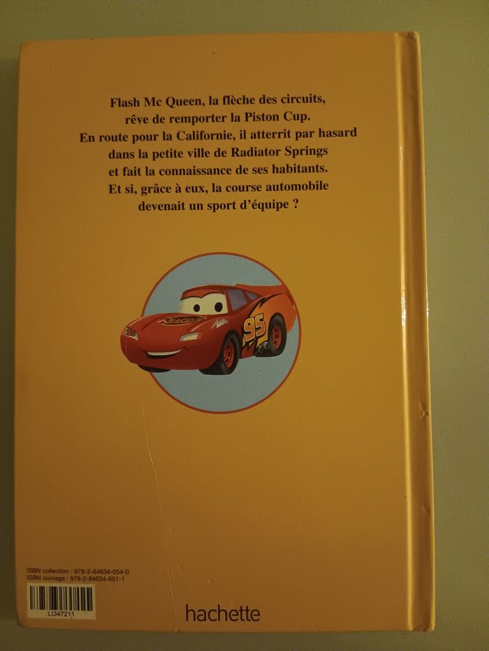 Lots Livre cars disney - photo numéro 2