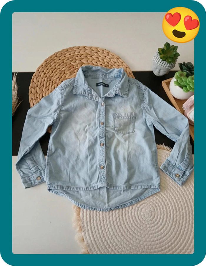 Chemisier bleu Taille 5 ans🌿💝 - photo numéro 5