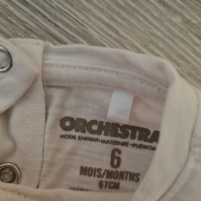 T-shirt manches longues 6 mois Orchestra - photo numéro 4