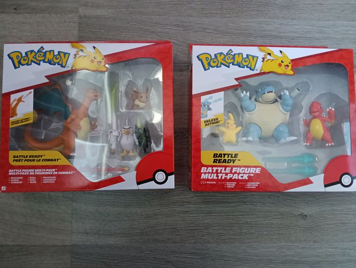 Lot coffrets figurines Pokémon