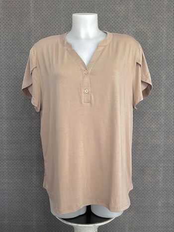 T-shirt à manches courtes  couleur marron / moka 