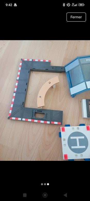 Pièces détachées commissariat Playmobil