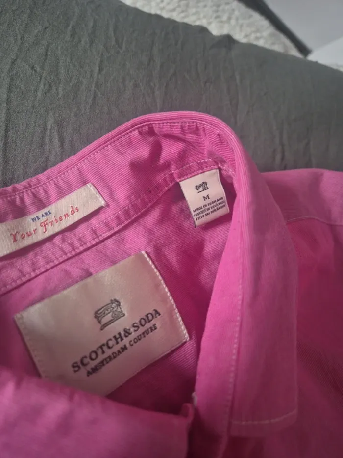 Chemise homme rose Scotch & soda - photo numéro 6