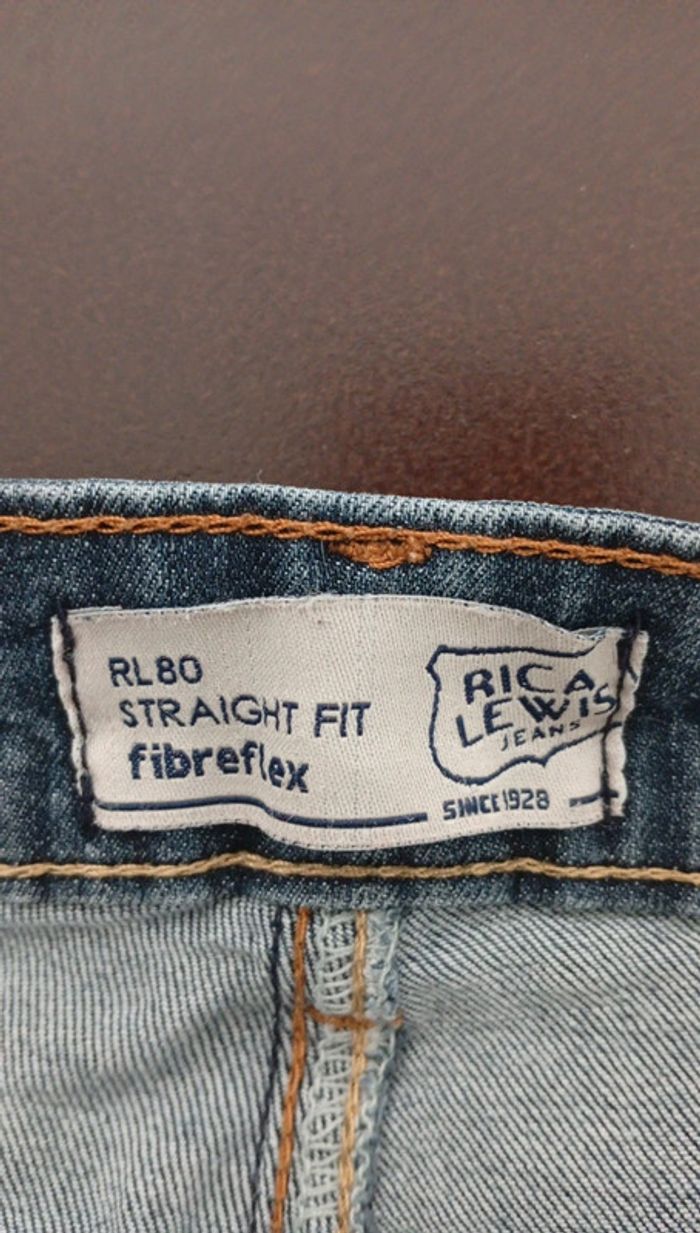 Jeans slim straight Fit. Rica Lewis. Taille 38 - photo numéro 6