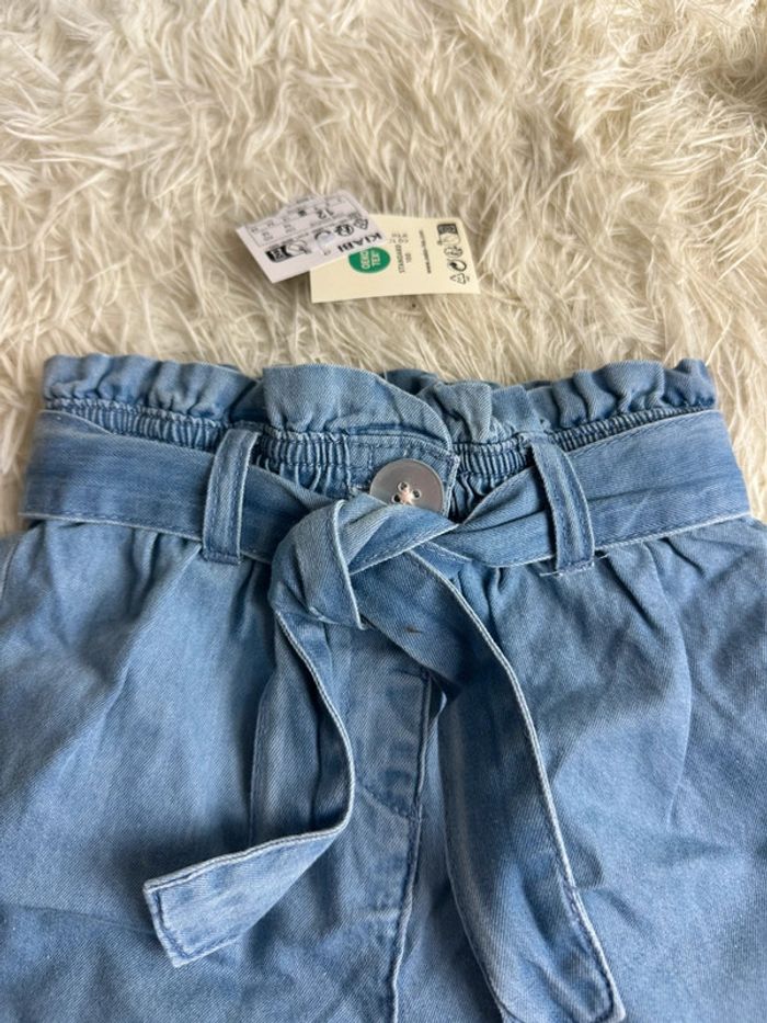 Short en jean Kiabi taille 12 mois - photo numéro 2