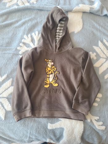 Pull Capuche Polaire 5/6 ans
