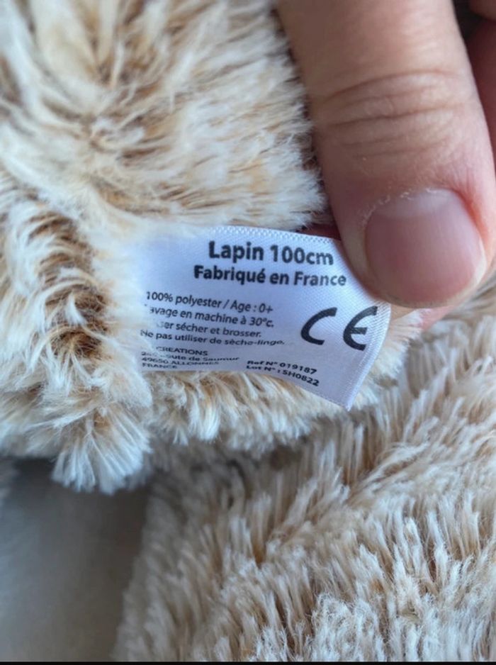 Peluche Lapin géant - photo numéro 2