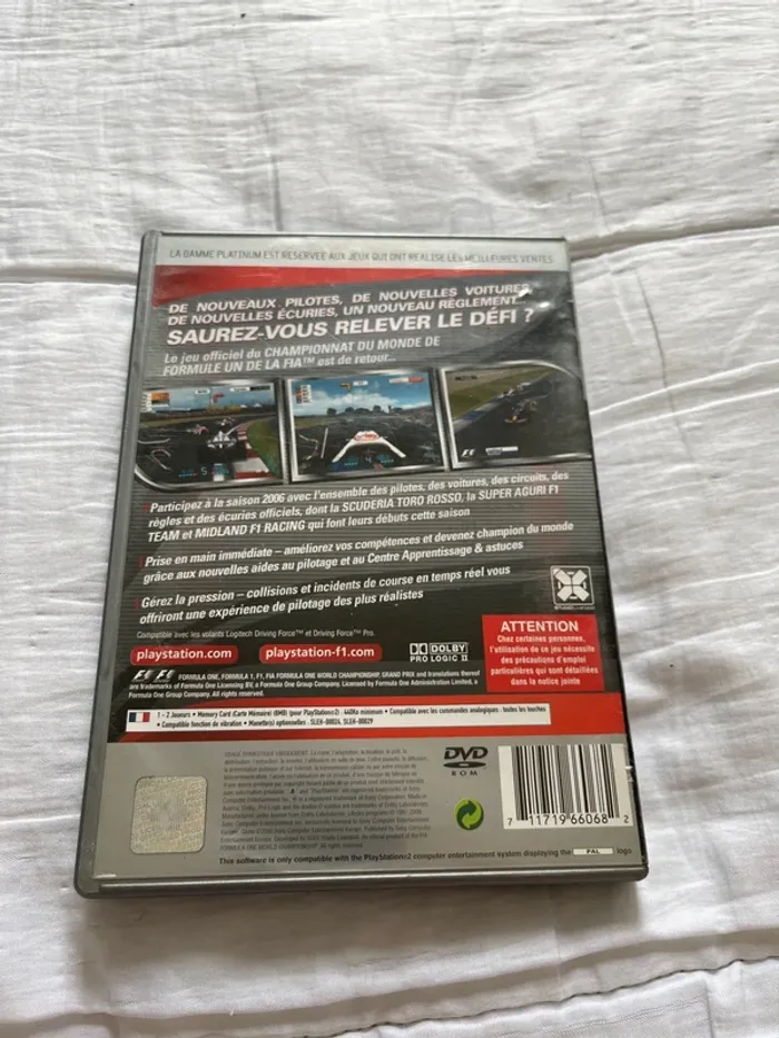 Jeu de play 2 formula 1 - photo numéro 2