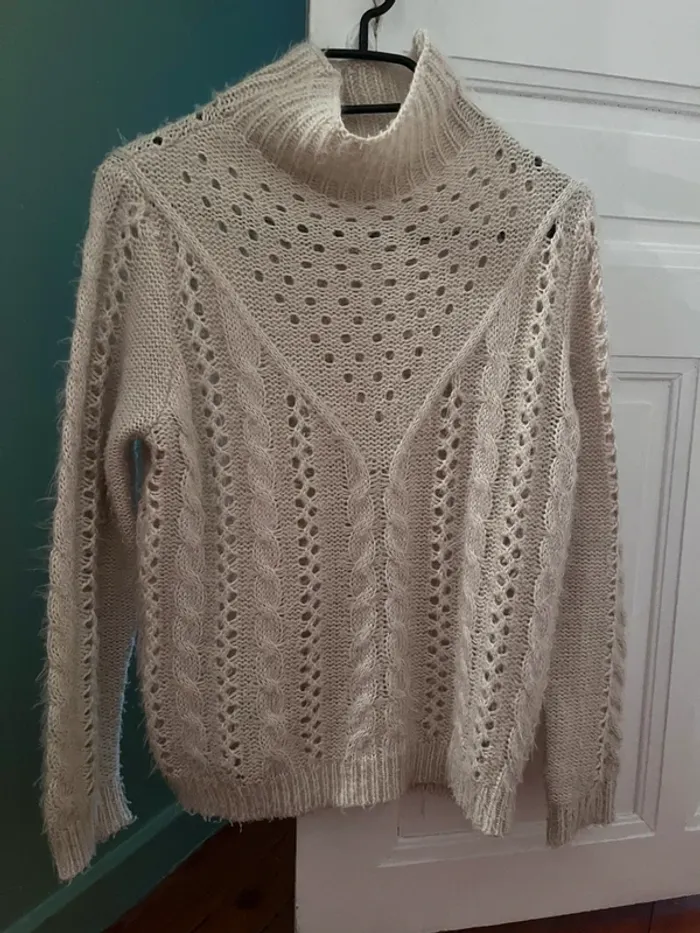 Pull col roulé taille unique Molly Bracken