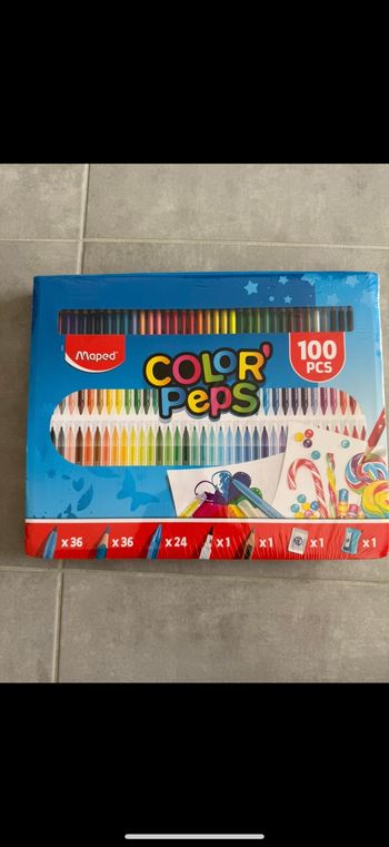 Malette Color peps 100 pièces Maped