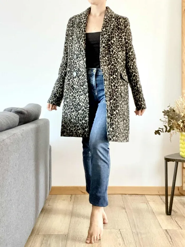 Manteau Caroll Léopard - photo numéro 2