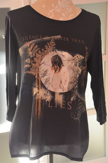 T shirt 40-42 marine Grain de malice