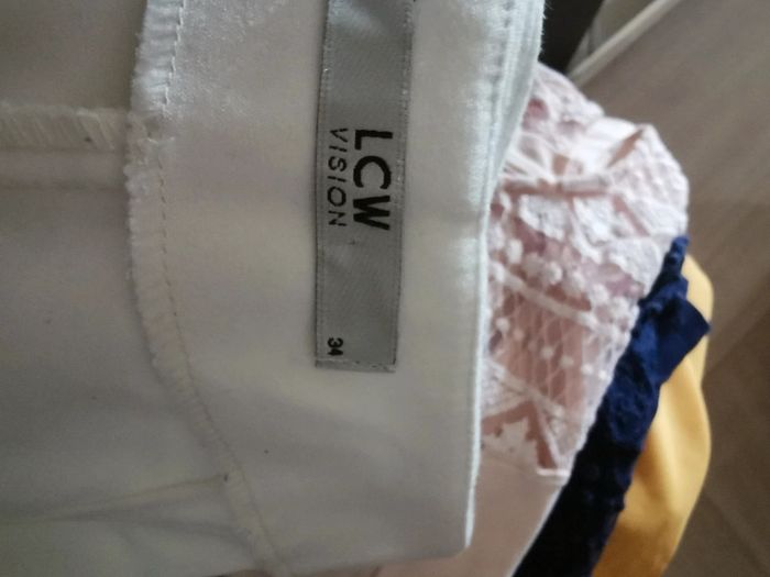 Pantalon ajusté blanc - photo numéro 5