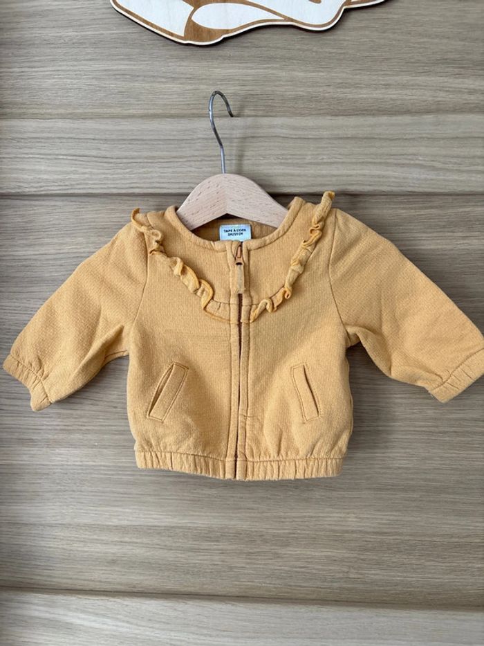 Veste zippé tape à l’œil