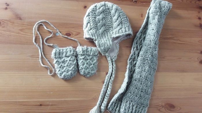 Lot 3 pieces 6Mois Beige Vert Baudet - photo numéro 2