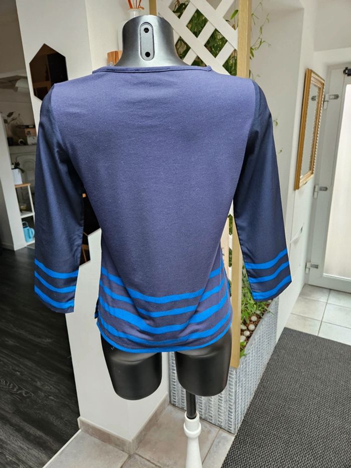 Esprit blouse bleu taille XS - photo numéro 4