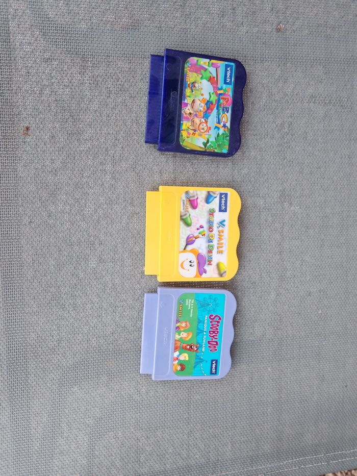 Lot de 3 jeux vtech smile