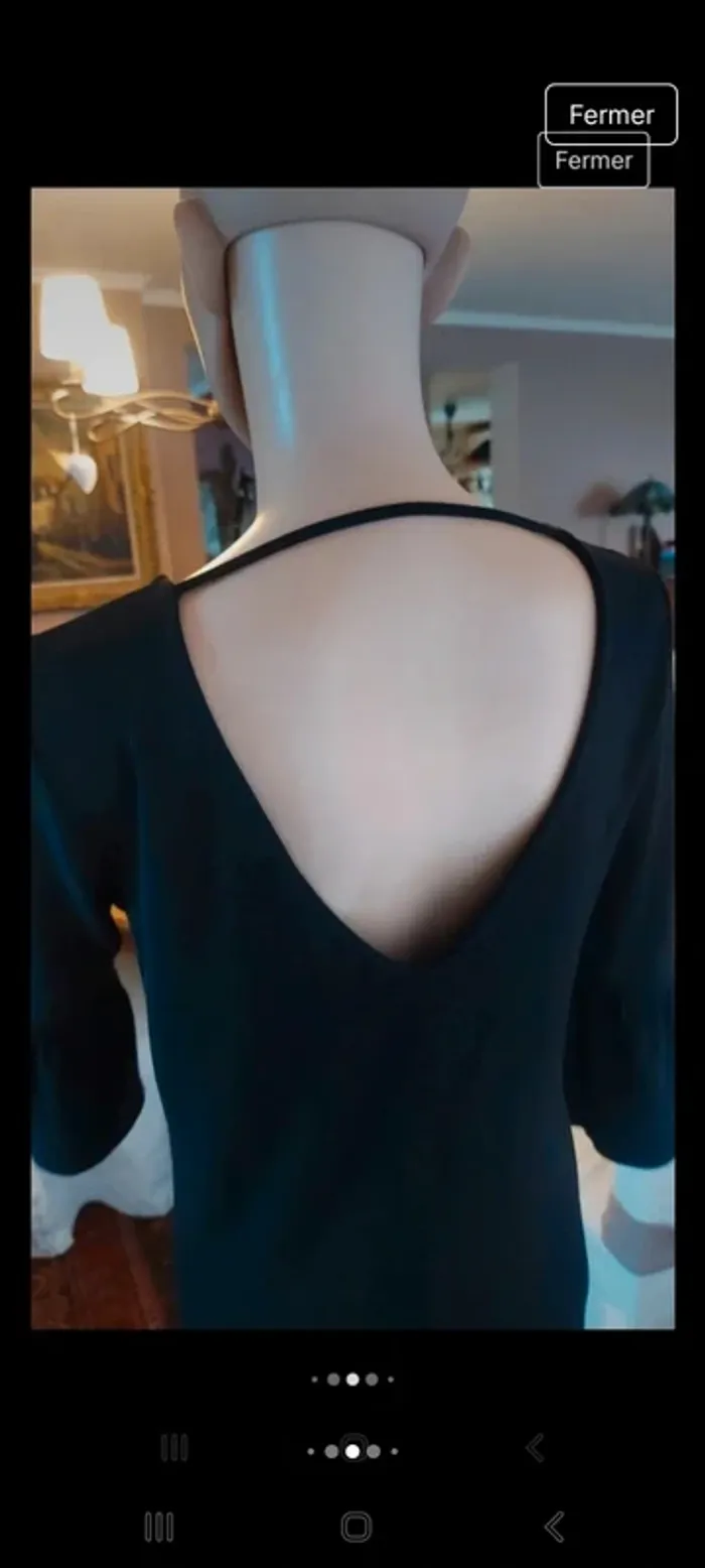 Jolie Robe noire Essentiel Antwerp taille 1 36 - photo numéro 7